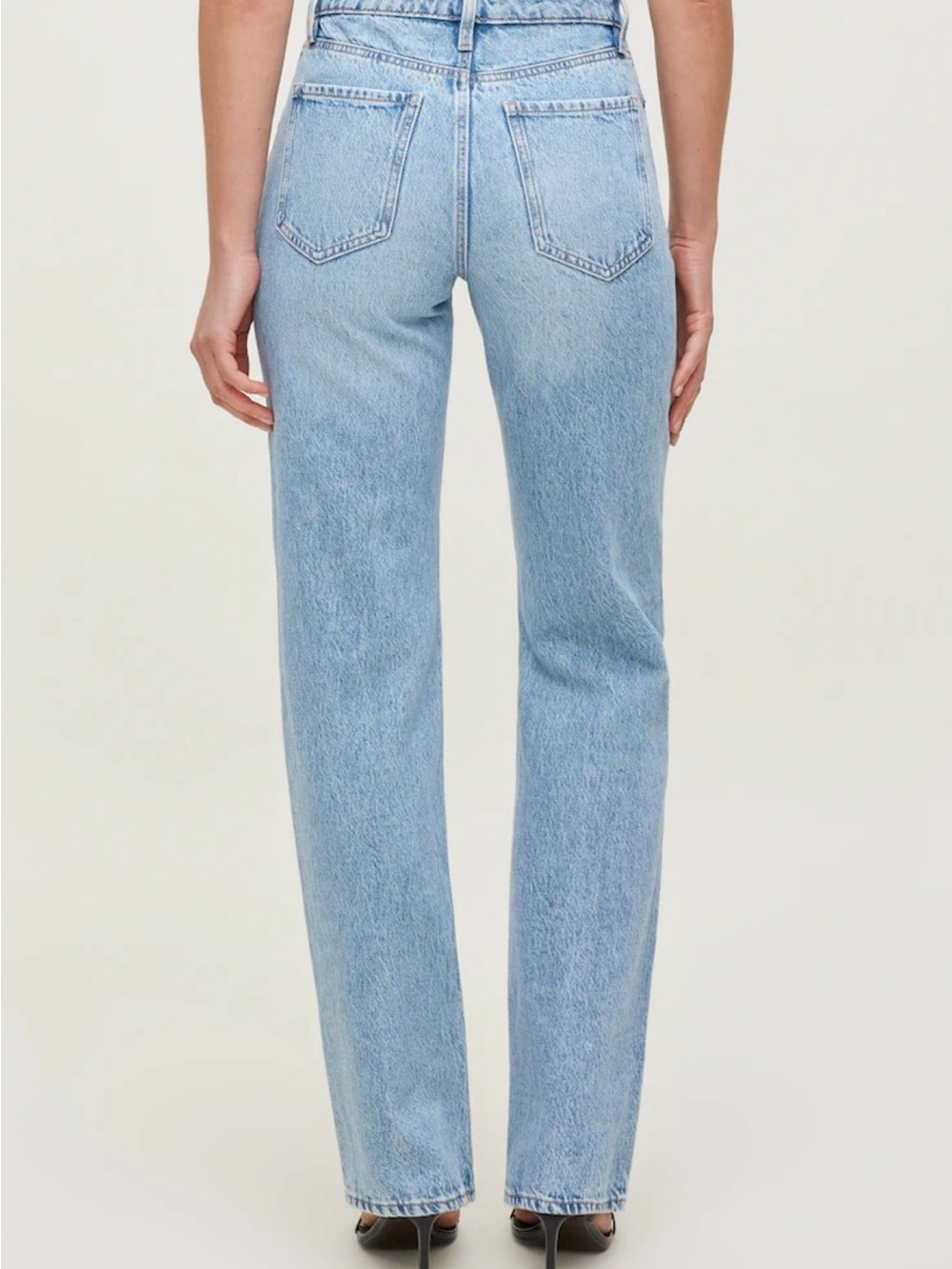 Cara Rigid High Rise Straight Leg Jeans - Picture 5 of 6